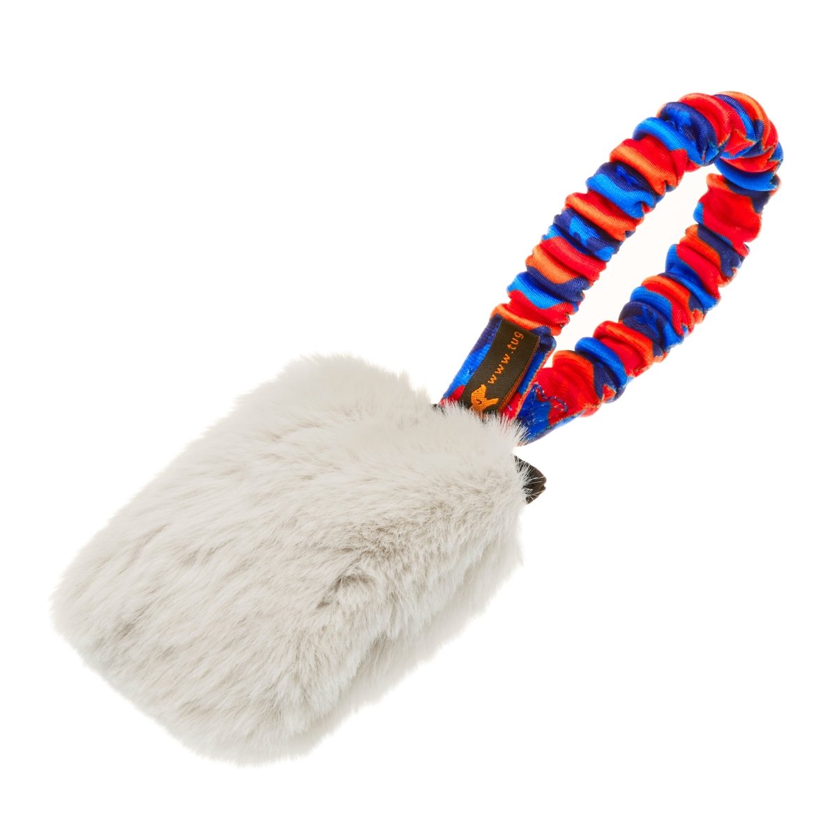 Tug-E-Nuff - Faux Fur Pocket Bungee Squeaker