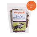 Bag of Grain Free 80% Poultry Dog Treats from Tug-E-Nuff 